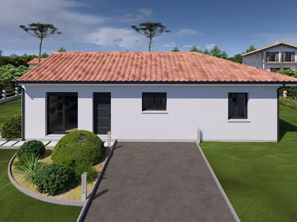 Projet de construction d'une maison 89.94 m² avec terrain à GRENADE-SUR-L'ADOUR (40)