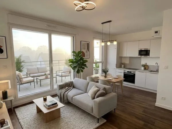 Appartement 3 pièces 63 m²