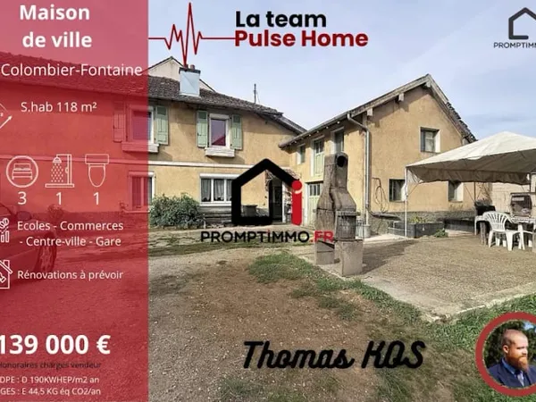 Maison 5 pièces 118 m²