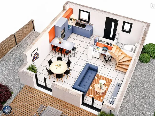 Maison 5 pièces 77 m²
