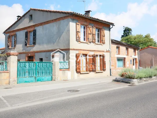MURET Maison avec jardin, garage - fort potentiel