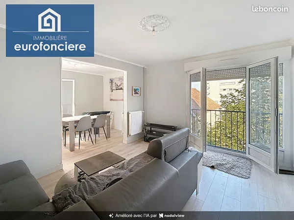 Appartement 3 pièces 56 m²