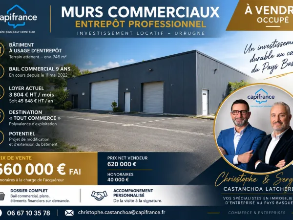 Commerce 6 pièces