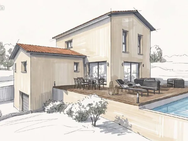 FRANCHEVILLE - MAISON 5 PIECES 144 m² SUR TERRAIN 1 253m²