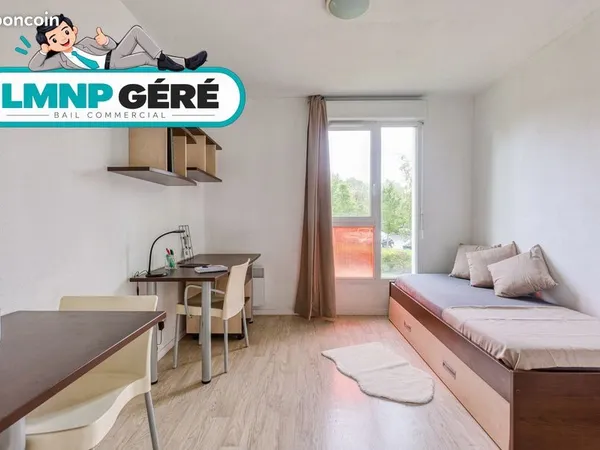 Studio 1 pièce 20 m²