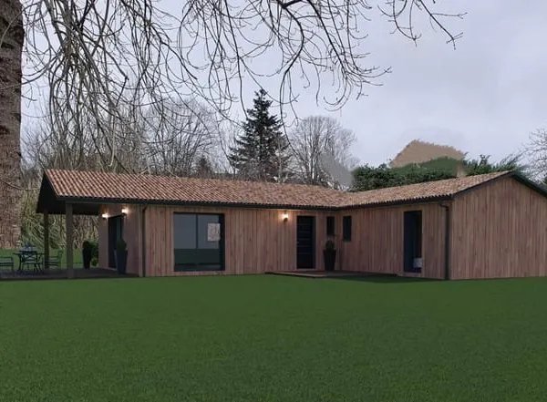 Sadirac terrain de 580 M²