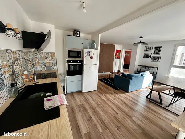 Caen Nord — T4 de 79 m² refait à neuf avec parking, cave & garage optionnel