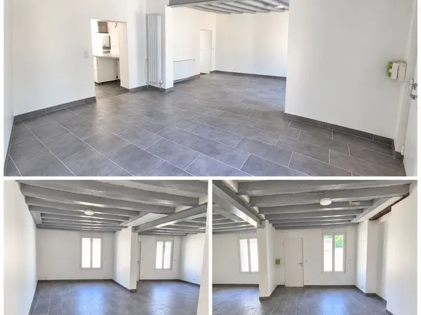 Maison rénovée 108 m² - 3 chambres + bureau - cour privée - Blou