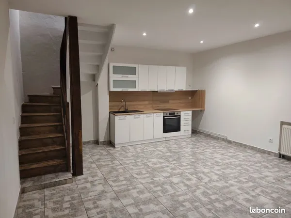 Appartement T3 + terrasse + jardin