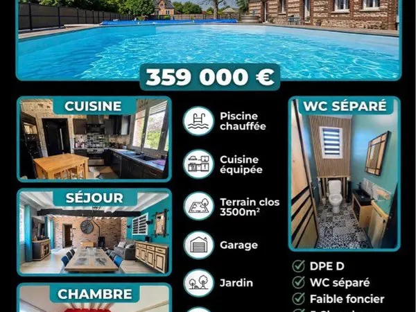Maison familiale de 165m2