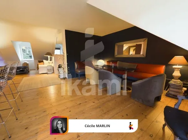 Duplex de caractère - Vue sur l'Aven - 3 chambres 141 m2 J