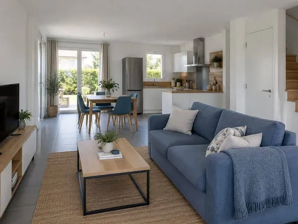 Duplex 5 pièces 90 m²