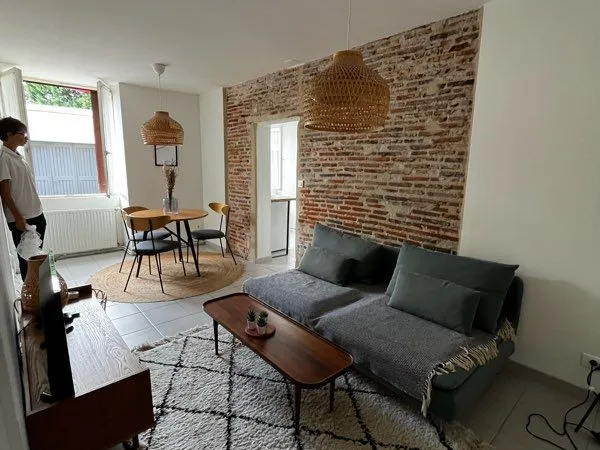Charmant T2 meublé de 46 m² en hypercentre d'Amboise