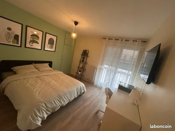 🏡 colocation meublée 4 chambres - fresnes (94) - 650/mois