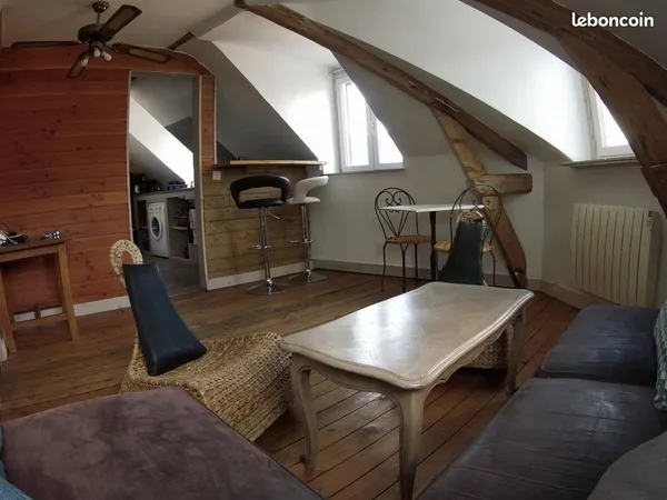 Loue F2 meublé, wifi, Maréchal Joffre