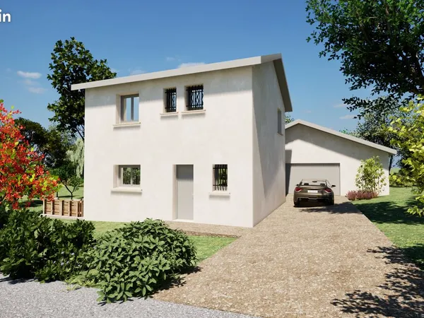 Maison 4 pièces-90m²+ garage