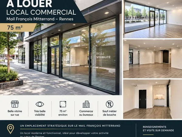 Local 75 m² Rennes