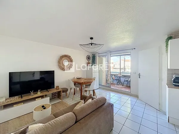Appartement 2 pièce(s) 26 m2 - Saint Cyprien plage