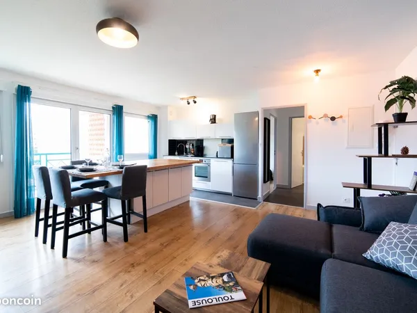 Location T2 meublé - St Cyprien Toulouse
