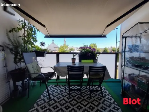 Appartement 2 pièces 45 m²