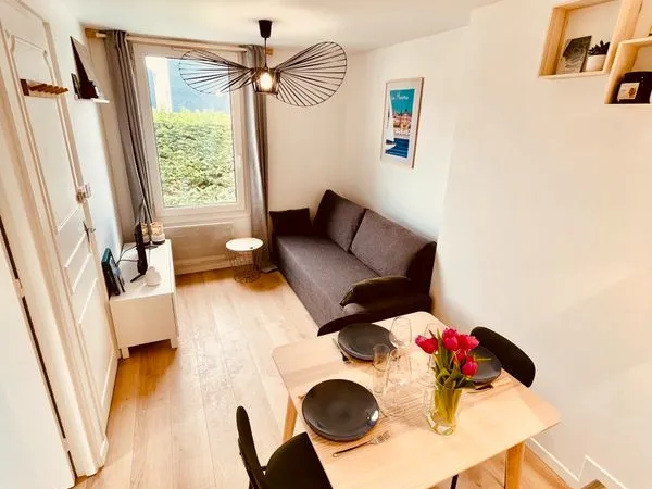 Charmant T2 meublé de 26 m² - proche plage et quartier Saint-Vincent - Le Havre