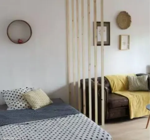 Studio 30m² lumineux proche Université - Parking & Balcon