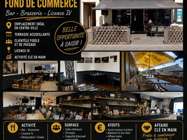 Vend fond de commerce