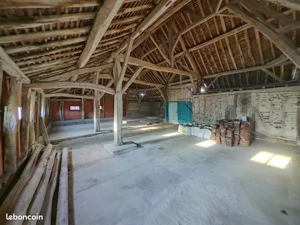 Grange ancienne 175 m² au sol - CU opérationnel pour habitation