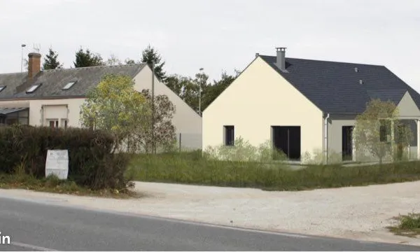 Terrain à bâtir viabilisé 570 m² avec permis de construire - Neuville-aux-Bois (45)