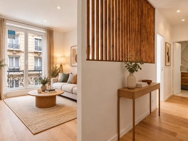 Élégant 2 pièces rénové - 36 m² - Rénovation complète - Ascenseur - DPE C