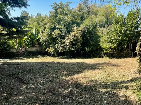 Vends terrain 1256 m²