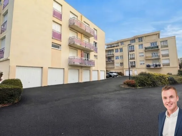 QUIMPER (29) - Appartement T3 de 64 m² habitable au dernier étage - Garage - Cave