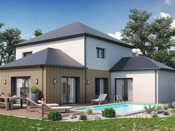 Terrain+Maison à Blain 4 chambres