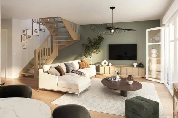 Duplex 3 pièces 64 m²