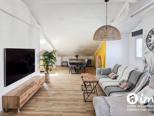 Duplex de 140m² au sol avec jardin