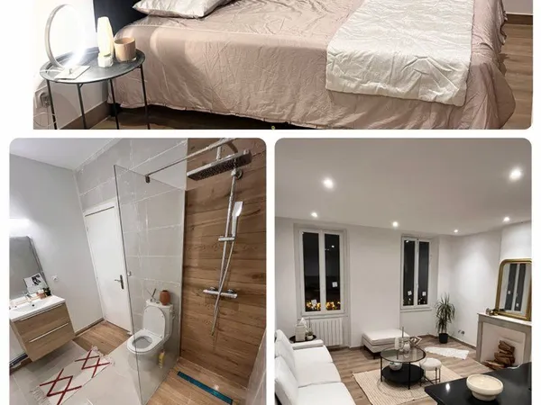 🏡 Appartement T3 meublé entièrement rénové - Centre-ville de Pertuis - 65 m² - Bon standing