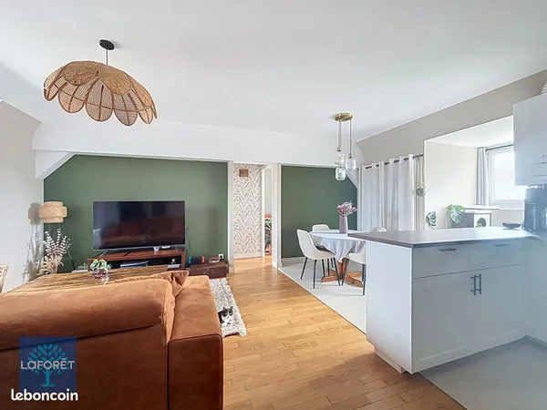 Appartement 3 pièces 58 m²