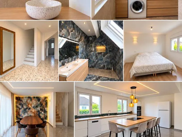 Maison rénovée - 4 chambres - terrain de 450 m² - charny