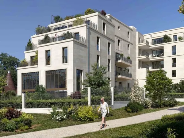 appartement T5 neuf à vendre SAINT CLOUD (92), surface hab 176.48 m2 + terrasse 24.36 m2 + 2 park + 