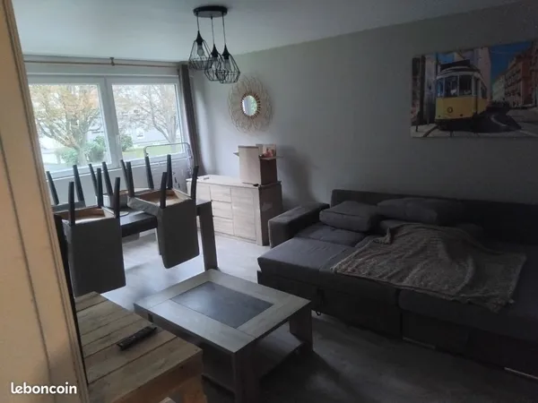 Appartement 62 m2 meublé herouville proche périphérique