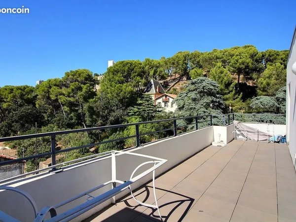 MARSEILLE 9e - REDON / LUMINY DERNIER ÉTAGE | T4 | TERRASSE 20 M² | VUE DÉGAGÉE | DOUBLE GARAGE