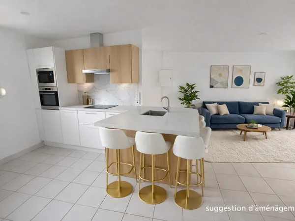 Appartement 2 pièces 46 m²