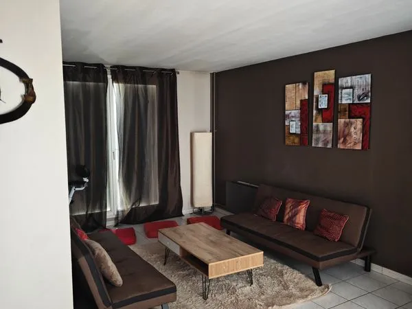 Location meublée F3 70 m2 Saint Denis