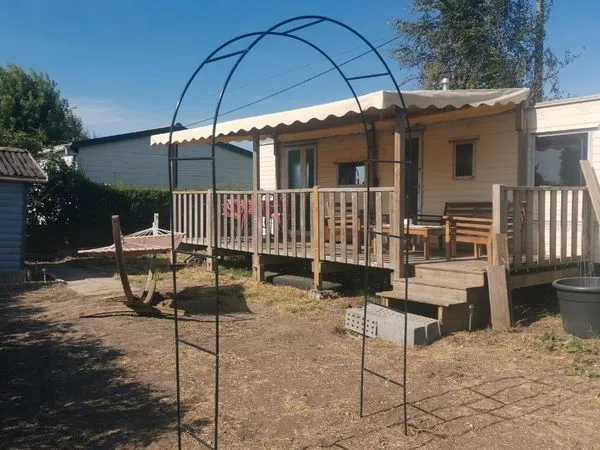 Vend mobilhome ds camping de campagne