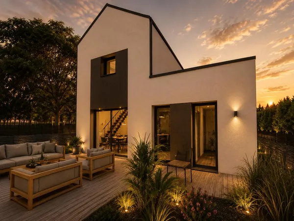 Terrain + maison 91 m²