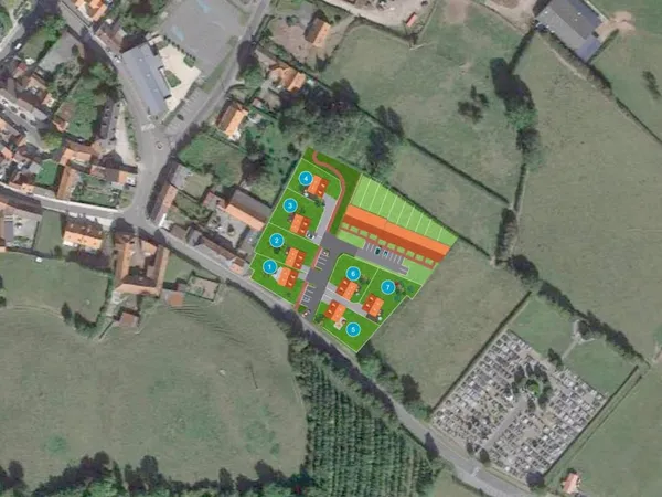 Terrain en individuel