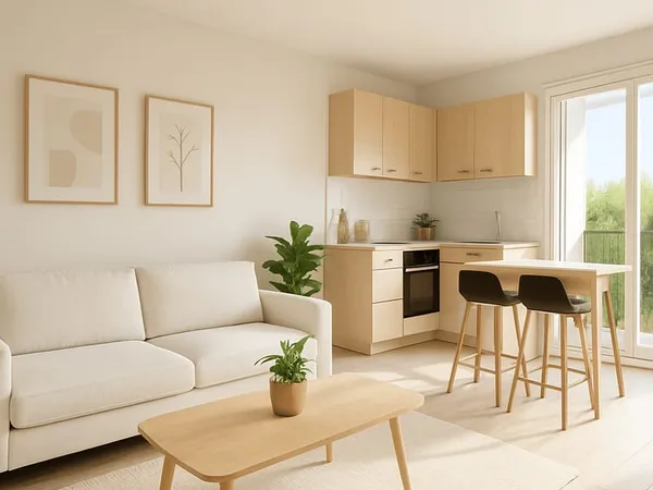 Appartement 2 pièces 43 m²