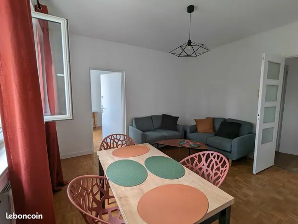Colocation 3 chambres proche parc Ste Marie