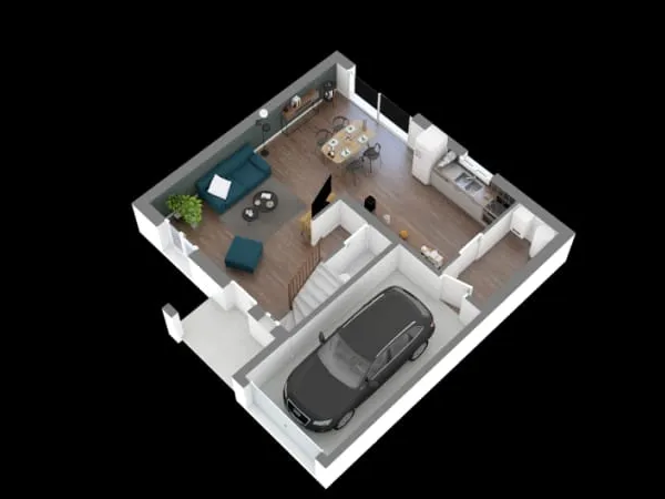 Maison neuve 5 pièces 91 m²