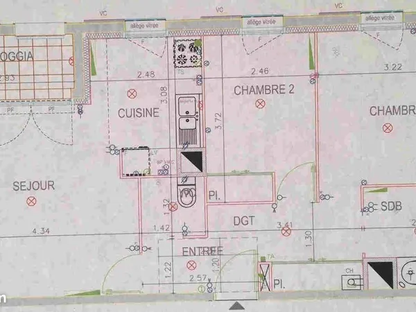 Appartement T3 Etat Neuf de 2016